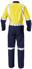 Picture of Hardyakka-Y00262-HI VIS 2 TONE COTTON DRILL COVERALL-3M TAPE