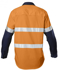 Picture of Hardyakka-Y07978-KOOLGEAR HI VIS 2TONE COTTON TWILL SHIRT 3/3M TAPE LONG SLEEVE