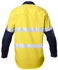 Picture of Hardyakka-Y07978-KOOLGEAR HI VIS 2TONE COTTON TWILL SHIRT 3/3M TAPE LONG SLEEVE