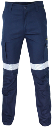 Picture of DNC Workwear-3371-Slimflex Cushioned Knee Pads Segment Taped Cargo Pants