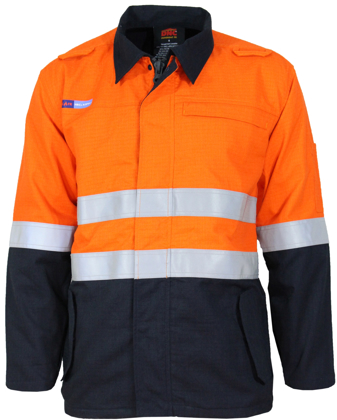 Picture of DNC Workwear-3483-DNC Inherent Fr Ppe2 2 Tone Day/Night Jacket
