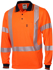 Picture of DNC Workwear-3510-Hivis Segmented Tape X Back Polo