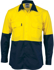 Picture of DNC Workwear Hi Vis Cotton Drill Long Sleeve Shirt (3832)