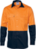 Picture of DNC Workwear Hi Vis Cotton Drill Long Sleeve Shirt (3832)