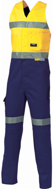 Picture of DNC Workwear-3857-HiVis Cotton Action Back with 3M R/T
