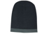 Picture of Headwear Stockist-4195-Two Tone Cable Knit Beanie - Toque