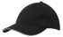 Picture of Headwear Stockist-4210-6PNL Brushed Heavy Cotton cap with sandwich trim