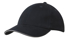 Picture of Headwear Stockist-4210-6PNL Brushed Heavy Cotton cap with sandwich trim