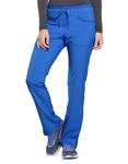 Picture of Cherokee Scrubs-CH-CK010-Cherokee iflex Women's Elastic Waist Mid Rise Tapered Leg Drawstring Pants