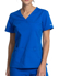 Picture of Cherokee Scrubs-CH-WW2968-Cherokee Workwear Professionals Women's V-Neck Knit Panel Top