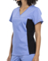 Picture of Cherokee Scrubs-CH-WW2875-Cherokee Workwear Revolution Women's V-Neck Knit Panel Top