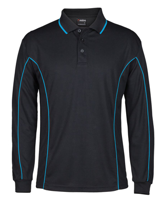 Picture of JBs Wear-7PIPL-PODIUM L/S PIPING POLO