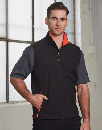 Picture of Winning Spirit-JK45-Rosewall Soft Shell Vest Men's