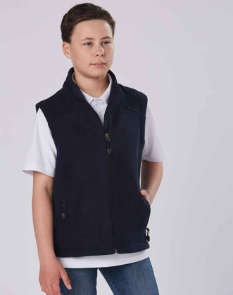 Picture of Winning Spirit-PF09K-Diamond Fleece Vest Kids