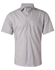 Picture of Winning Spirit-M7211-Men's Fine Stripe Short Sleeve Shirt