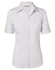 Picture of Winning Spirit - M8200S - Women’s Ticking Stripe Short Sleeve Shirt