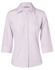 Picture of Winning Spirit - M8360Q - Women’s Mini Check 3/4 Sleeve Shirt