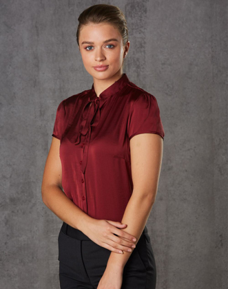 Picture of Winning Spirit - M8810 - Women’s Tie Neck Blouse