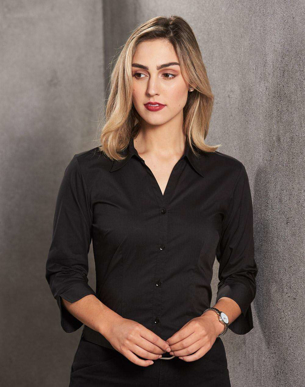 Picture of Winning Spirit - BS07Q - Women’s Teflon Executive 3/4 Sleeve Shirt