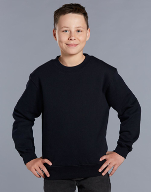 Picture of Winning Spirit - FL01K - Kid's American Style Crew Fleecy Sweat