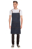 Picture of Chef Works-ACRS035-Memphis Black Denim Cross Back Apron