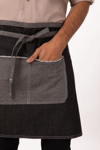 Picture of Chef Works-AW044-Bronx Half Bistro Apron