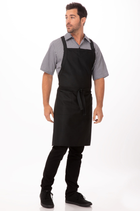 Picture of Chef Works-F35-Cross-back Bib Apron