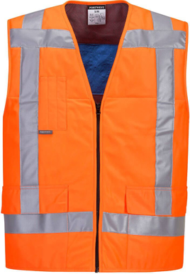 Picture of Prime Mover Workwear-CV23-High Vis Cooling Vest