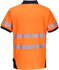 Picture of Prime Mover Workwear-T182-PW3 Hi-Vis Polo Shirt Short Sleeve