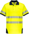 Picture of Prime Mover Workwear-T182-PW3 Hi-Vis Polo Shirt Short Sleeve