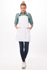 Picture of Chef Works-ABS01W-Berkeley Petite Bib Apron