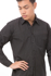 Picture of Chef Works-D300-Onyx Dress Shirt