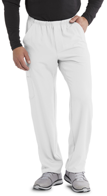 Picture of Skechers Men's Structure Scrub Pant Stout - White Size S (SK0215S)