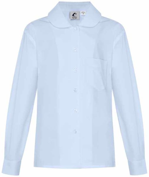 Picture of LW Reid-AAPL-Long Sleeve Blouse with Peter Pan Collar