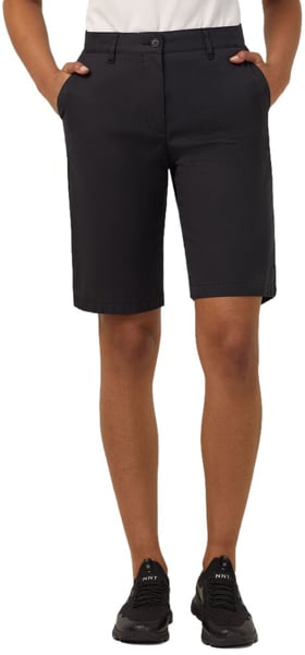 Picture of NNT Uniforms Stretch Cotton Chino Shorts - Black - Black (CAT3XK-BKP)
