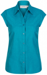 Picture of LSJ Collections Ladies Freedom Cap Sleeve Shirt (2175-PL)