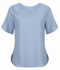 Picture of LSJ Collections Ladies Stretch Crepe V-neck Crepe Top (242-CR)