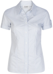 Picture of LSJ Collections Ladies Bourke St Short Sleeve Shirt (299S-BK)