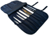 Picture of Chef Works-BAGD-7 Pocket Black Knife Wrap Bag- Black