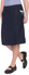 Picture of LSJ Collections Ladies Keyloop Kick Pleat Pocket Skirt - Poly/viscose (375K-MG)