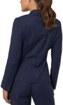 Picture of NNT Uniforms 2 Button Mid Length Detail Jacket - Blue/Navy (CAT1F4-BLN)