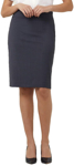 Picture of NNT Uniforms Detail Pencil Skirt - Charcoal/Black (CAT2N4-CBL)