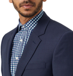Picture of NNT Uniforms 2 Button Jacket - Blue/Navy (CATB7J-BLN)