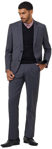 Picture of NNT Uniforms 2 Button Jacket - Charcoal/Black (CATB8T-CBL)