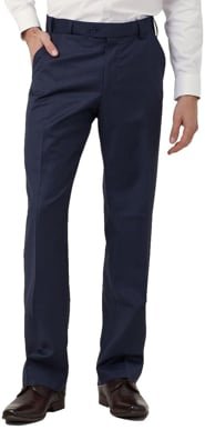 Picture of NNT Uniforms Flat Front Pant - Blue/Navy (CATCEC-BLN)