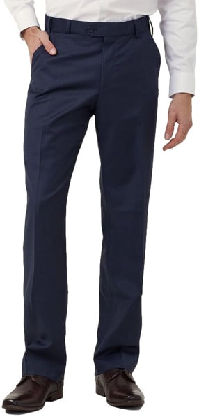 Picture of NNT Uniforms Flat Front Pant - Blue/Navy (CATCEC-BLN)
