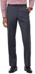 Picture of NNT Uniforms Flat Front Pant - Charcoal/Black (CATCFW-CBL)