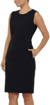 Picture of NNT Uniforms-CAT675-BLK-Sleeveless dress