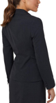 Picture of NNT Uniforms 2 button mid-length jacket - Charcoal (CAT1BA-CHP)