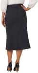 Picture of NNT Uniforms Long Line Skirt - Charcoal (CAT2BW-CHP)